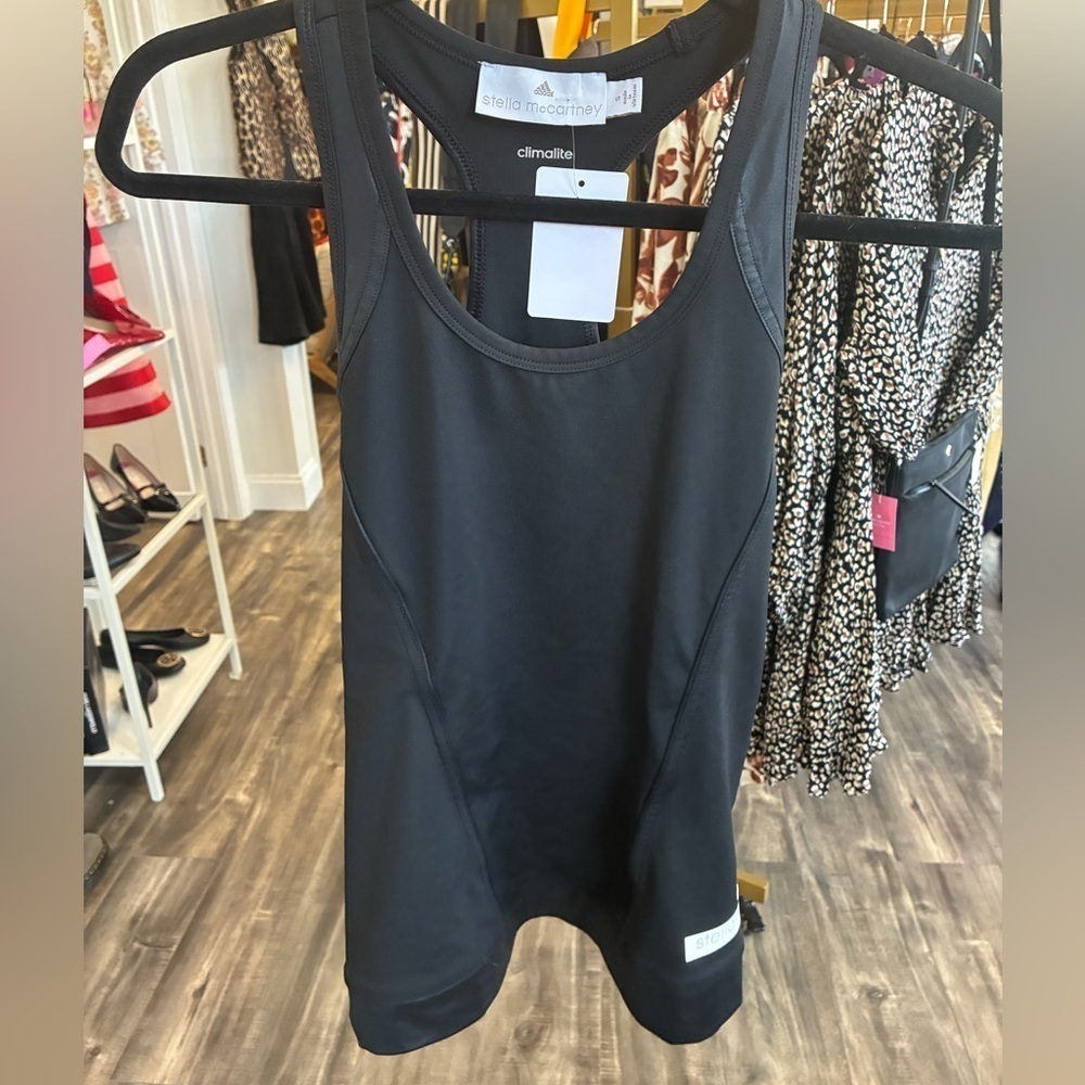 Adidas Stella McCartney black athletic tank size S